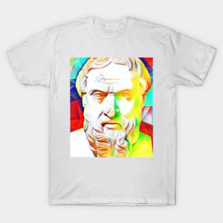 Herodotus Colourful Portrait | Herodotus Artwork 11 T-Shirt